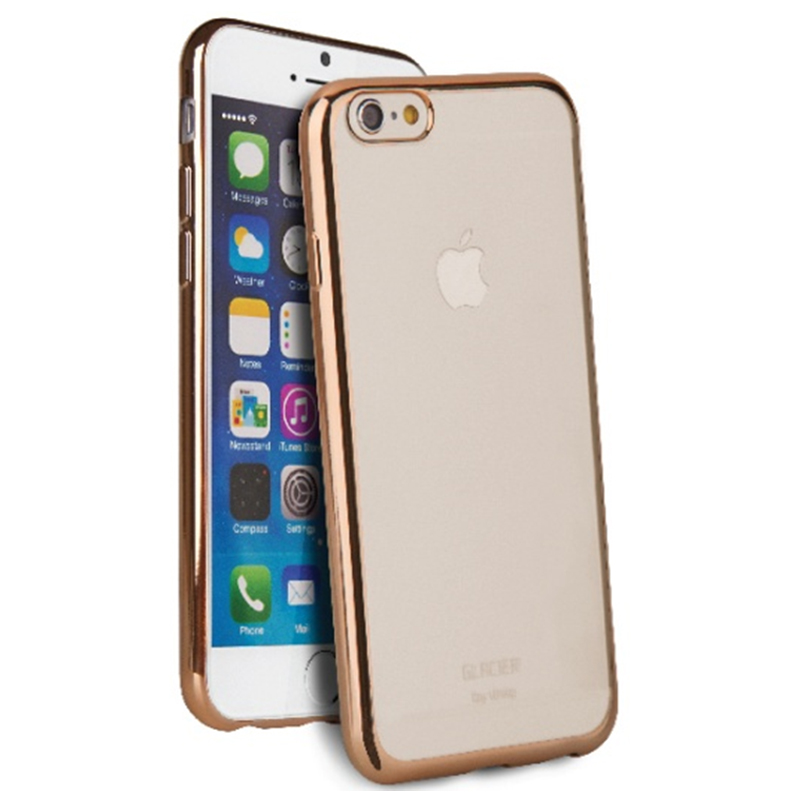 【Uniq】iPhone6/iPhone6S/Glacier Glitz（グレーシア　グリッツ）/Rose Gold
