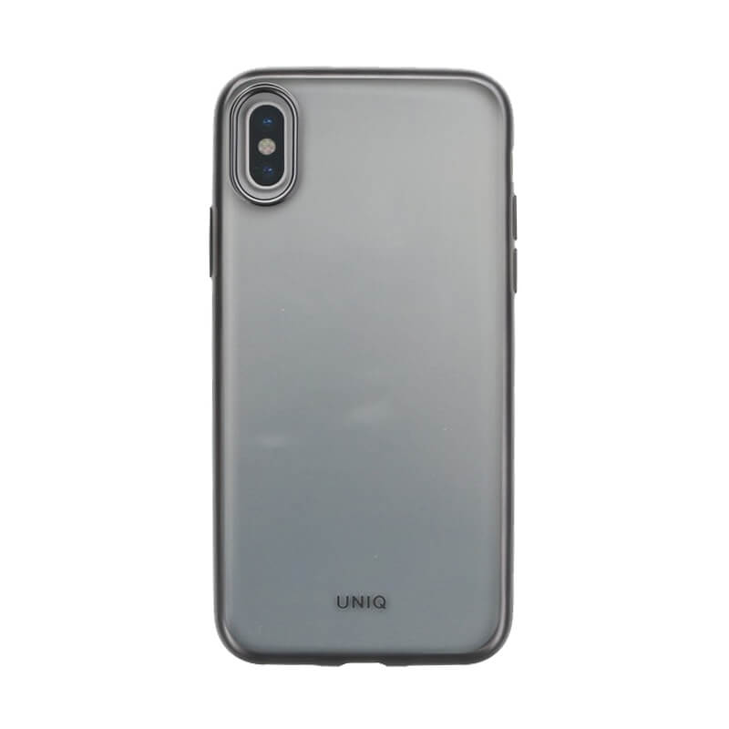 iPhone XS/iPhone X シェル型ケース/メタルソフト/Clear Luxe Glacier Frost/Gunmetal Froz（Gunmetal）