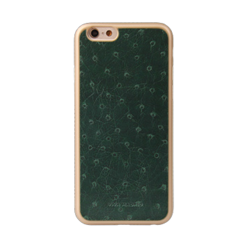 iPhone 6/6S シェル型ケース/Piel Collection/Olivo Hoja