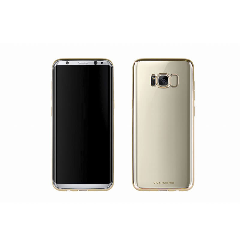 Galaxy S8 SC-02J/SCV36/シェル型ケース/メタルソフト/Metalico Flex/Champagne Gold