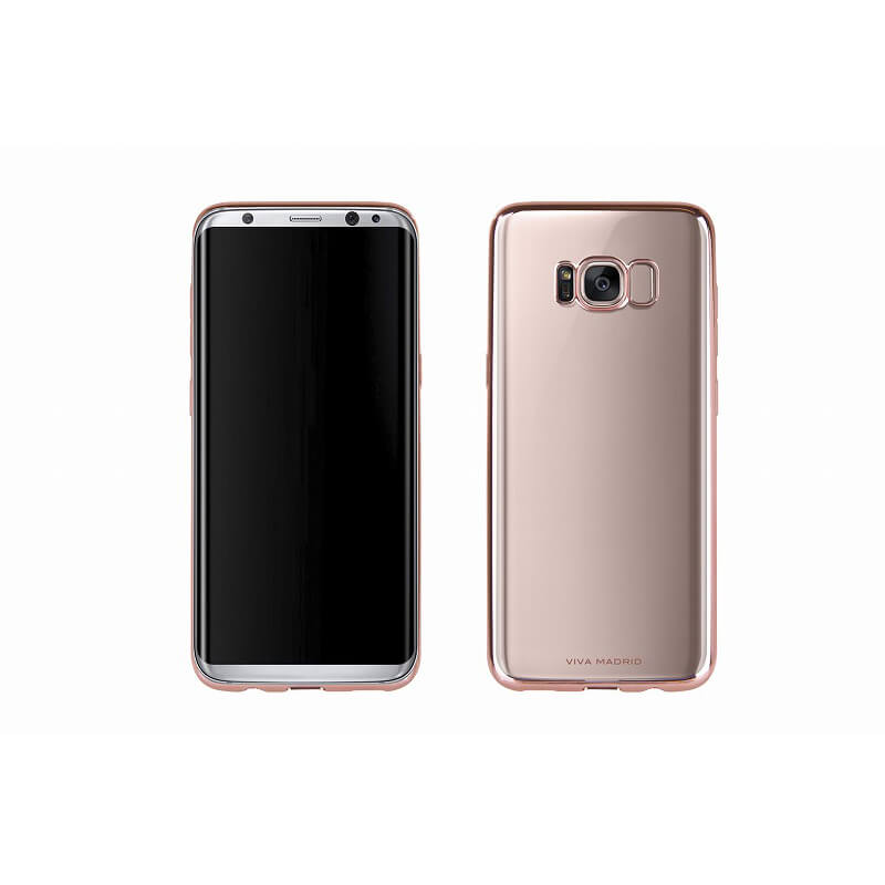 Galaxy S8 SC-02J/SCV36/シェル型ケース/メタルソフト/Metalico Flex/Rose Gold