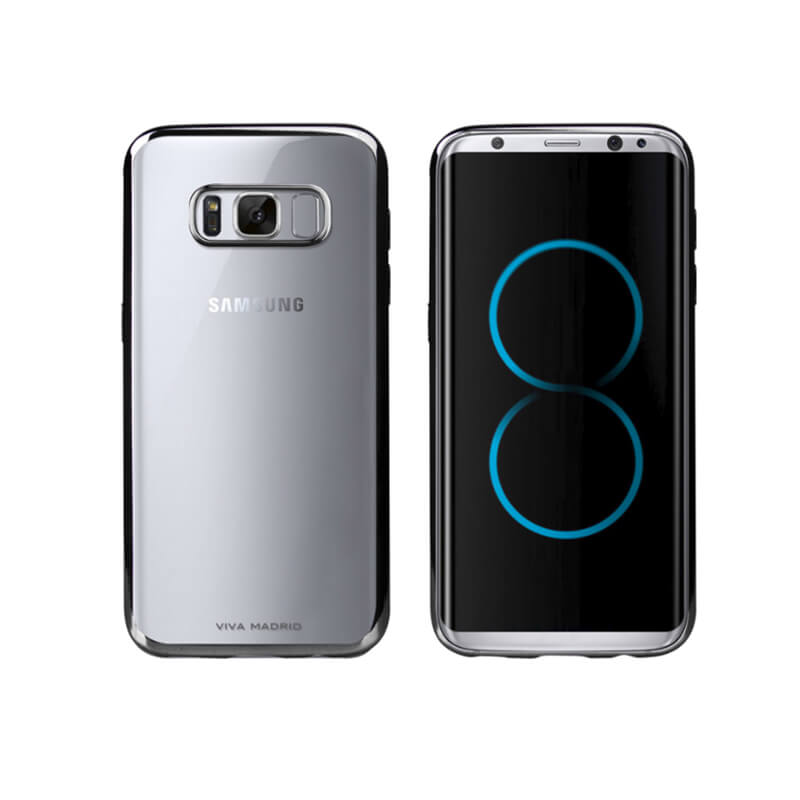 Galaxy S8+ SC-03J/SCV35/シェル型ケース/メタルソフト/Metalico Flex/Black