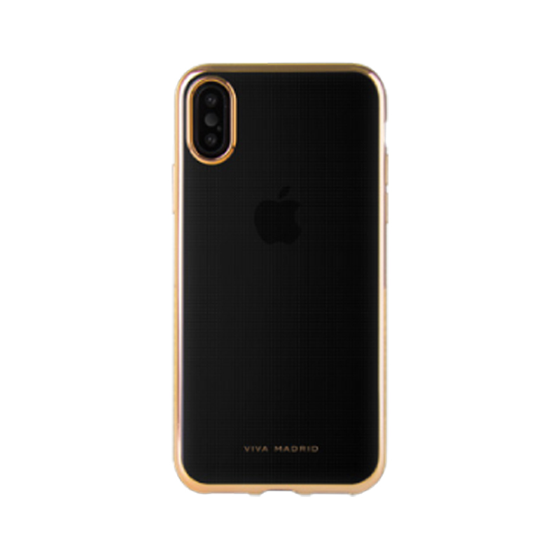 iPhone XS/iPhone X シェル型ケース/メタルソフト/Metalico Flex Collection/Champagne Gold