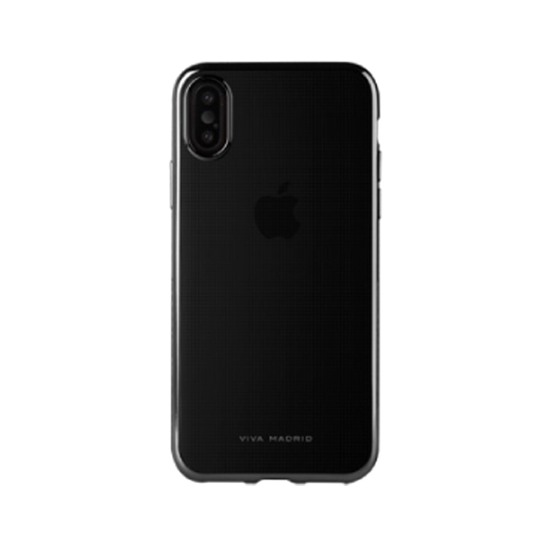 iPhone XS/iPhone X シェル型ケース/メタルソフト/Metalico Flex Collection/Jet Black
