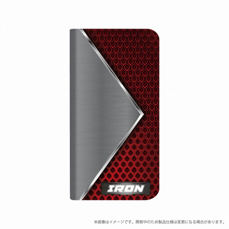 Xperia(TM) XZ1 SO-01K/SOV36/SoftBank 薄型デザインPUレザーケース「Design+」 IRON