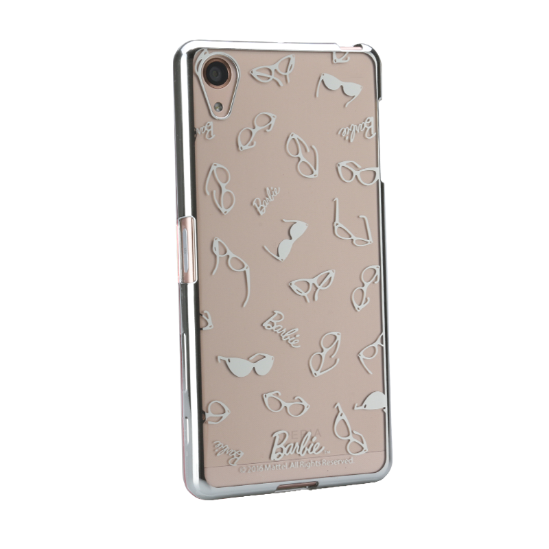 Barbie Design METAL SOFT CASE シルバー