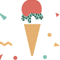 イラスト　アイス