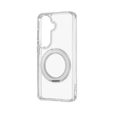 UTILO Hybrid mag swing Androidケース Galaxy S26 / クリア/シルバー