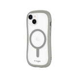 ViAMO charge iPhoneケース iPhone 14 / iPhone 15 / ライトグレー