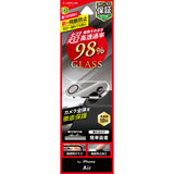 iPhone用 GLASS PREMIUM FILM カメラレンズ保護 iPhone Air / 高透過98%・全面保護