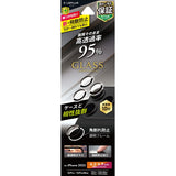 iPhone用 GLASS PREMIUM FILM カメラレンズ保護 iPhone 14 Pro Max / iPhone 15 Pro Max / iPhone 16 Pro Max / iPhone 17 Pro Max / iPhone 14 Pro / iPhone 15 Pro / iPhone 16 Pro / iPhone 17 Pro / 高透過95%