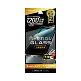 iPhone用 GLASS PREMIUM FILM ガラスフィルム（画面用・通常版） iPhone 13 Pro / iPhone 13 / iPhone 14 / 高透明・ソフトフレーム・全面保護
