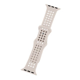 Apple Watch CORVIN パンチングシリコンバンド エクリュ