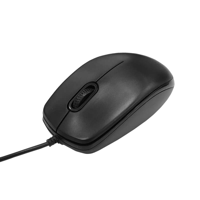 USB有線マウス ブラック