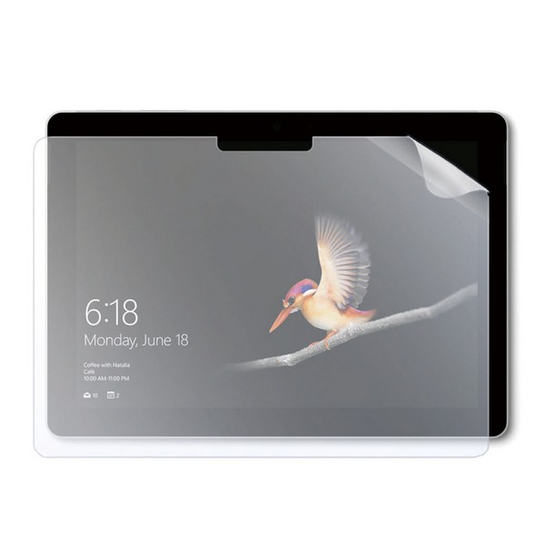 Surface Go フッ素配合抗菌 ブルーライトカット保護フィルム マット