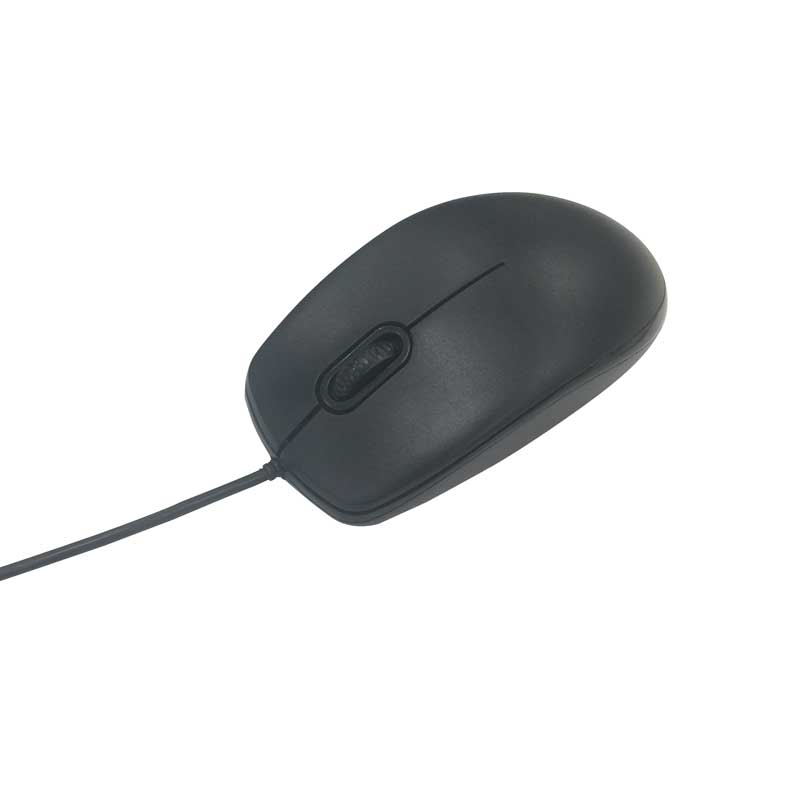 USB Type-C 有線光学式マウス ブラック