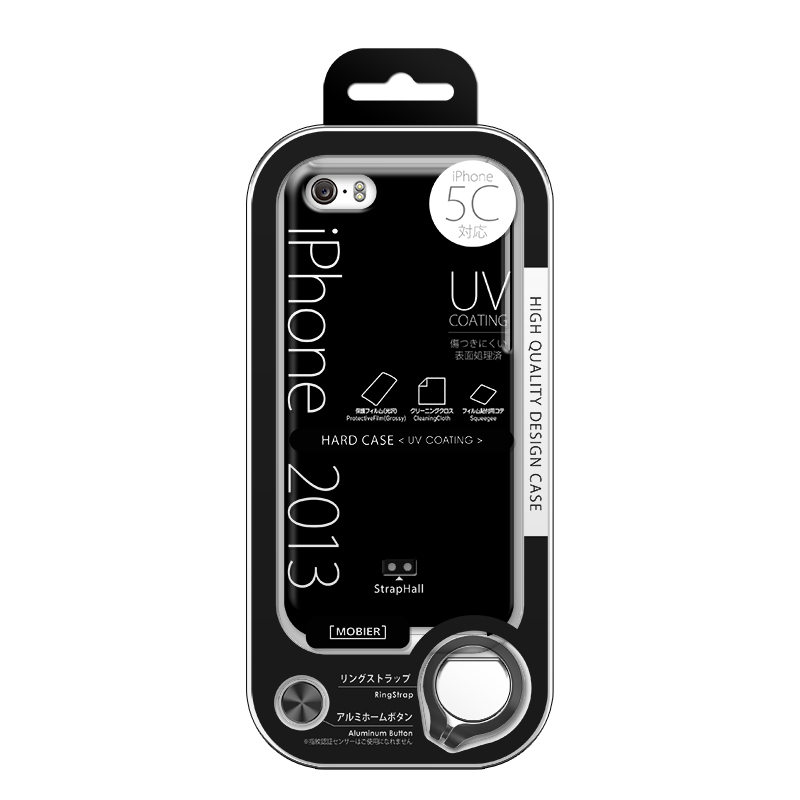 iPhone 5C ハードケース(光沢) ブラック