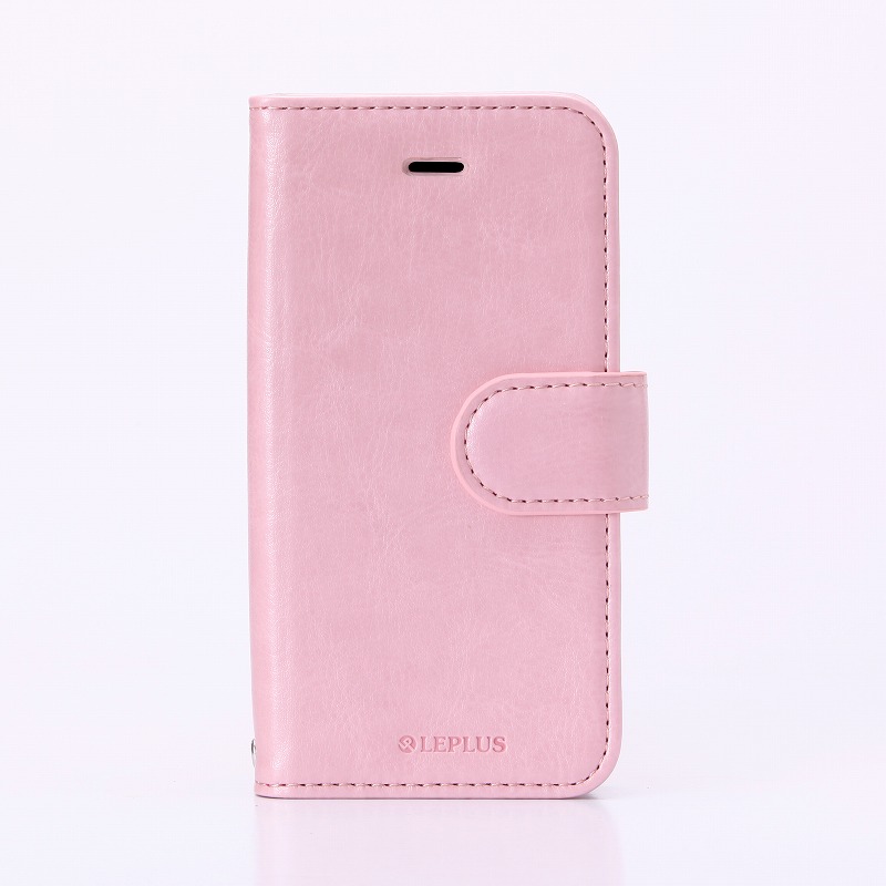 iPhone SE/5S/5 PUレザーケース 「BOOK」 ピンク