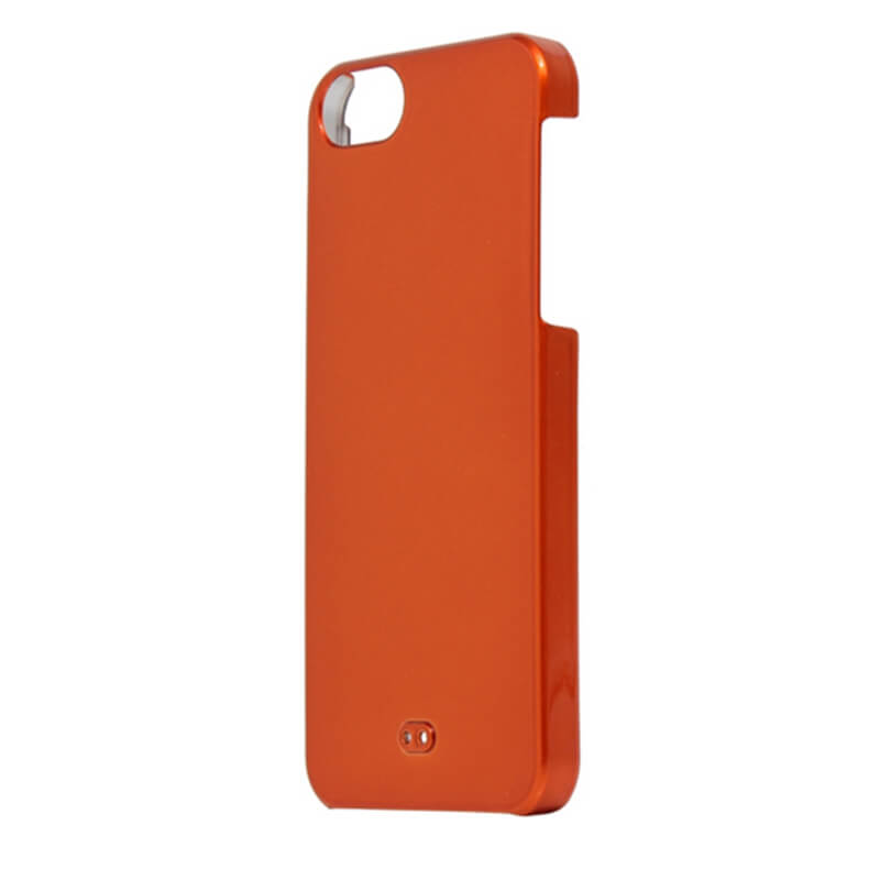 □iPhone 5/5S/SE ハードケース(光沢)  オレンジ