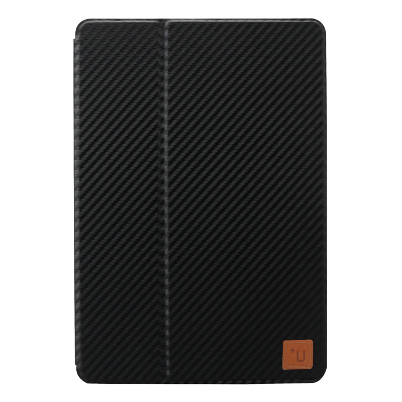 iPad Pro 9.7inch 【+U】Fabio/Slim Fabric Flap Case/カーボン柄