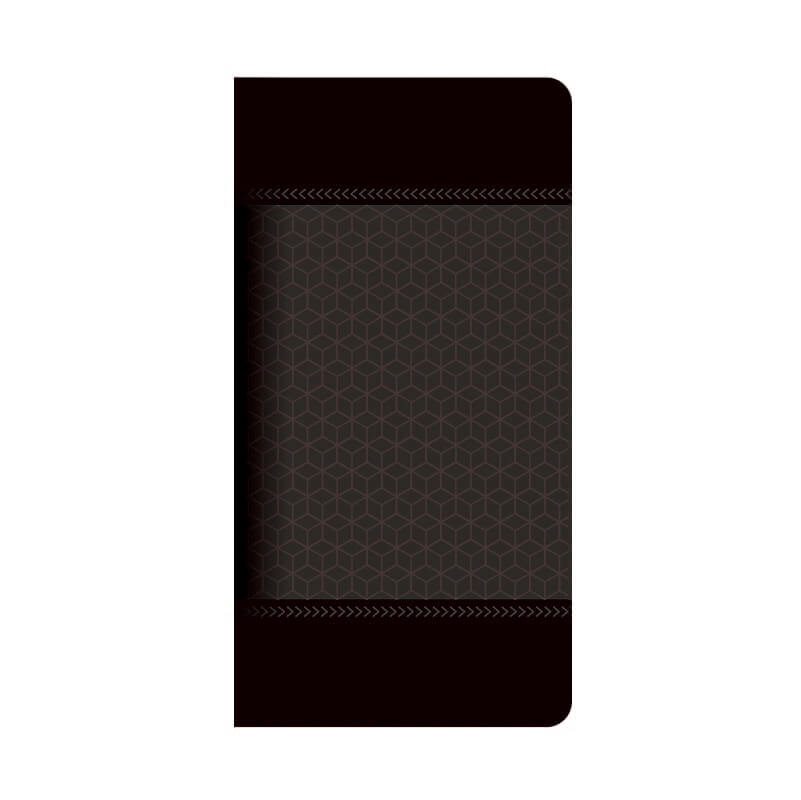 Xperia(TM) XZ　SO-01J/SOV34/SoftBank 薄型デザインPUレザーケース「Design+」 LIGHT CUBE ブラック