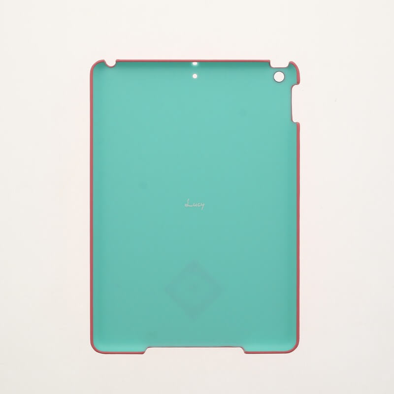 iPad 2017 9.7inch/iPad 2018 9.7inch 【Lucy】オルテガパターンPUレザーケース/ピンク