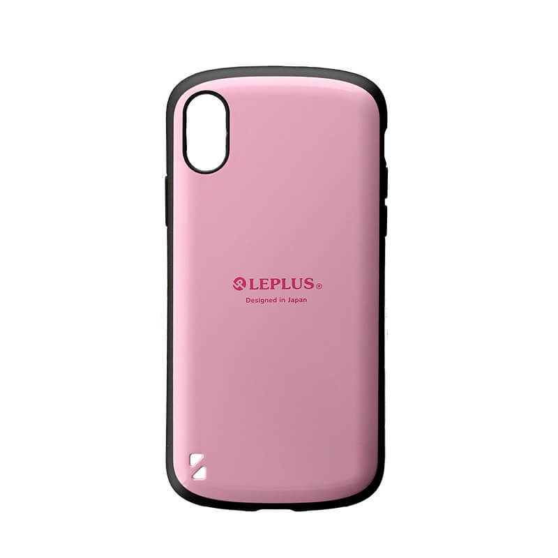 iPhone X 耐衝撃ハイブリッドケース「PALLET」 ピンク