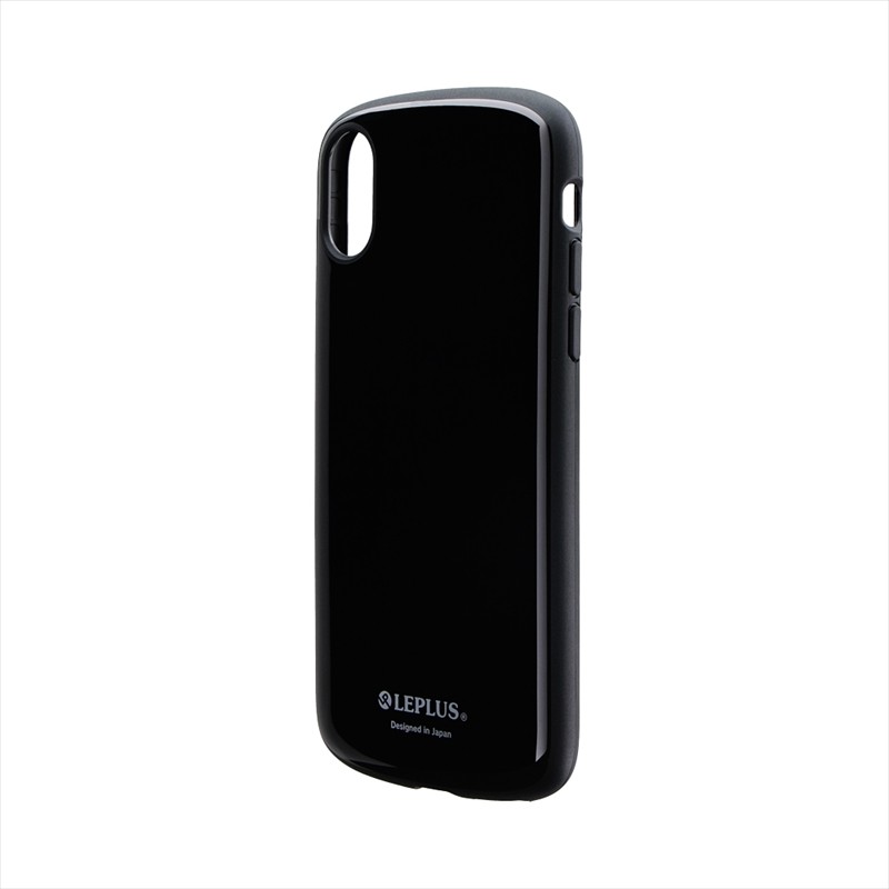 iPhone XS/iPhone X 耐衝撃薄型ハイブリッドケース「PALLET Slim」 ブラック