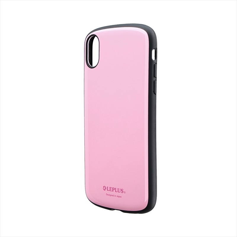 ◇iPhone XR 耐衝撃薄型ハイブリッドケース「PALLET Slim」 ピンク