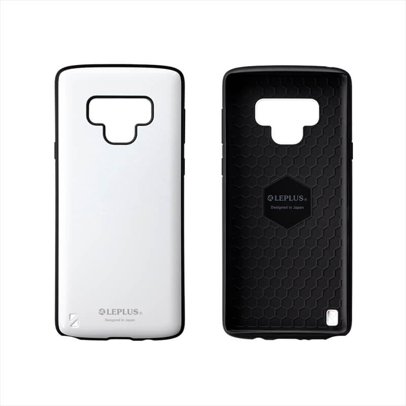 Galaxy Note9 SC-01L/SCV40 耐衝撃ハイブリッドケース「PALLET」 ホワイト