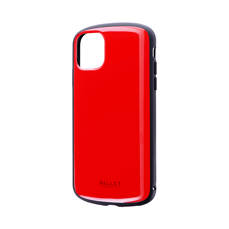 iPhone 11 超軽量・極薄・耐衝撃ハイブリッドケース「PALLET AIR」 レッド
