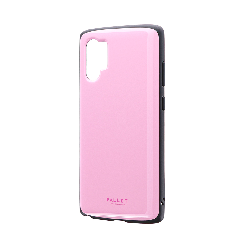 Galaxy Note 10+ SC-01M/SCV45 超軽量・極薄・耐衝撃ハイブリッドケース「PALLET AIR」 ピンク