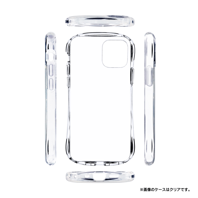 iPhone 12/iPhone 12 Pro 耐衝撃ソフトケース「CLEAR Arch」 クリアブラック