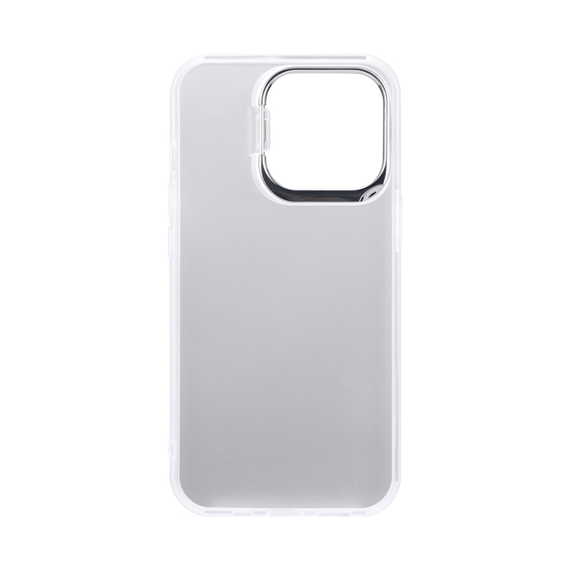 iPhone 13 mini スタンド付耐衝撃ハイブリッドケース「SHELL STAND」 フロストホワイト
