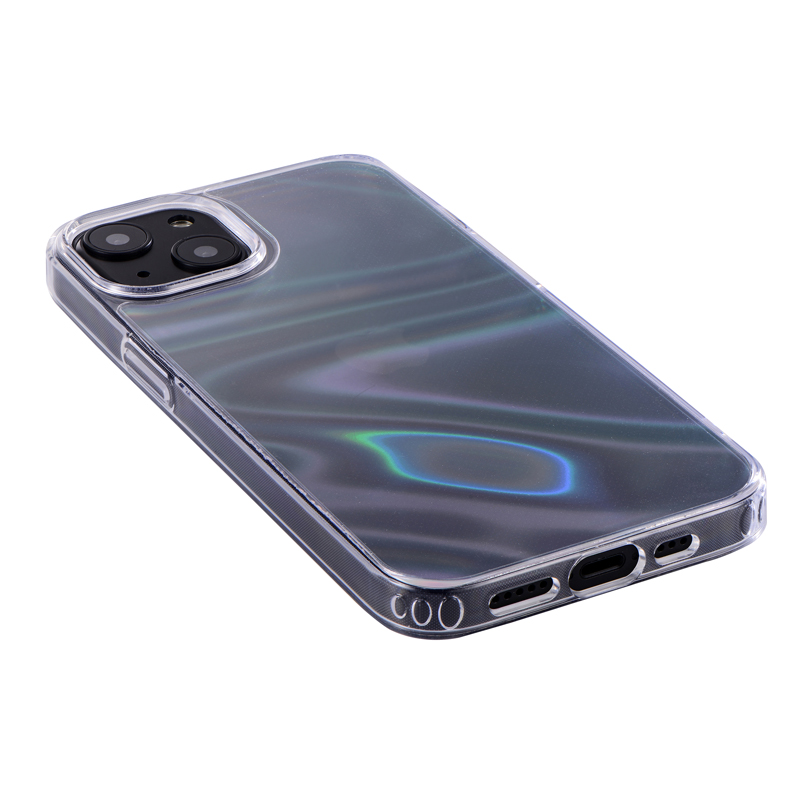 iPhone 13 耐傷・耐衝撃ハイブリッドケース「CLEAR Hologram」 クリア