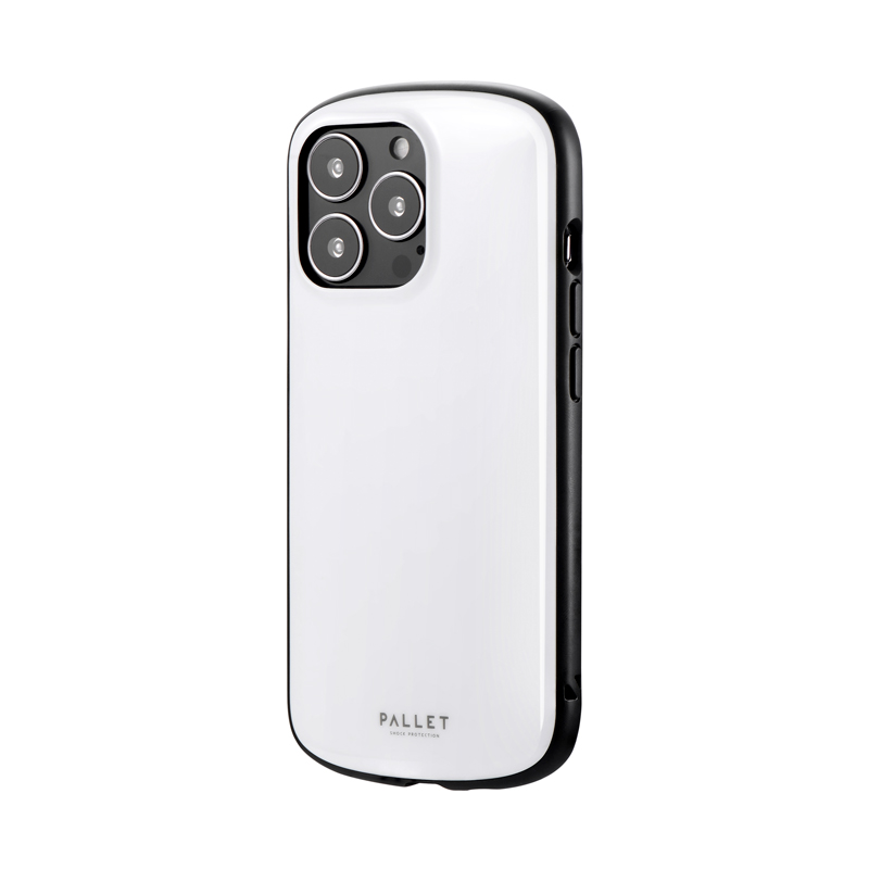 iPhone 13 Pro 超軽量・極薄・耐衝撃ハイブリッドケース「PALLET AIR」 ホワイト