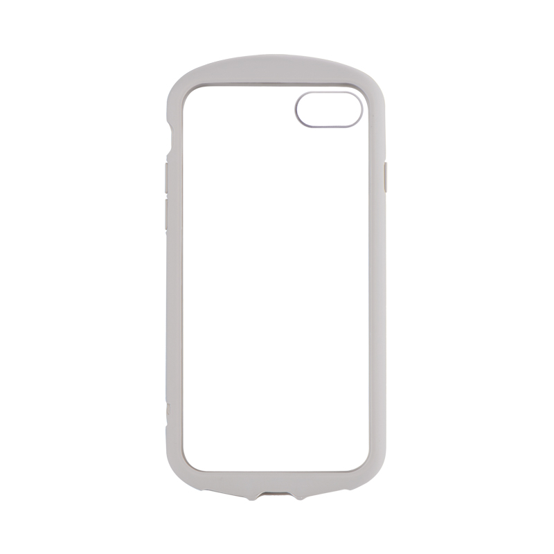 iPhone SE (第3世代)/SE (第2世代)/8 GLASS＆ケースセット「Cleary」 コールドグレー