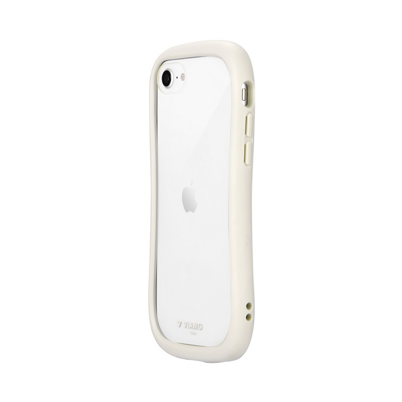 iPhone SE (第3世代)/SE (第2世代)/8 耐傷・耐衝撃ハイブリッドケース 「ViAMO freely」 ミルクホワイト