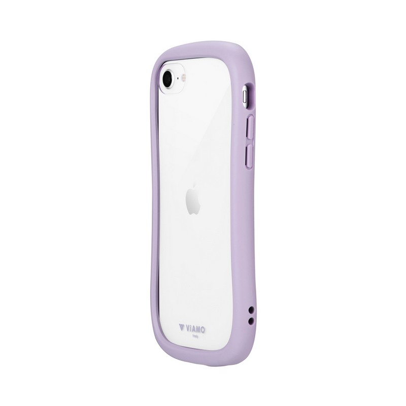 iPhone SE (第3世代)/SE (第2世代)/8 耐傷・耐衝撃ハイブリッドケース 「ViAMO freely」 ラベンダー