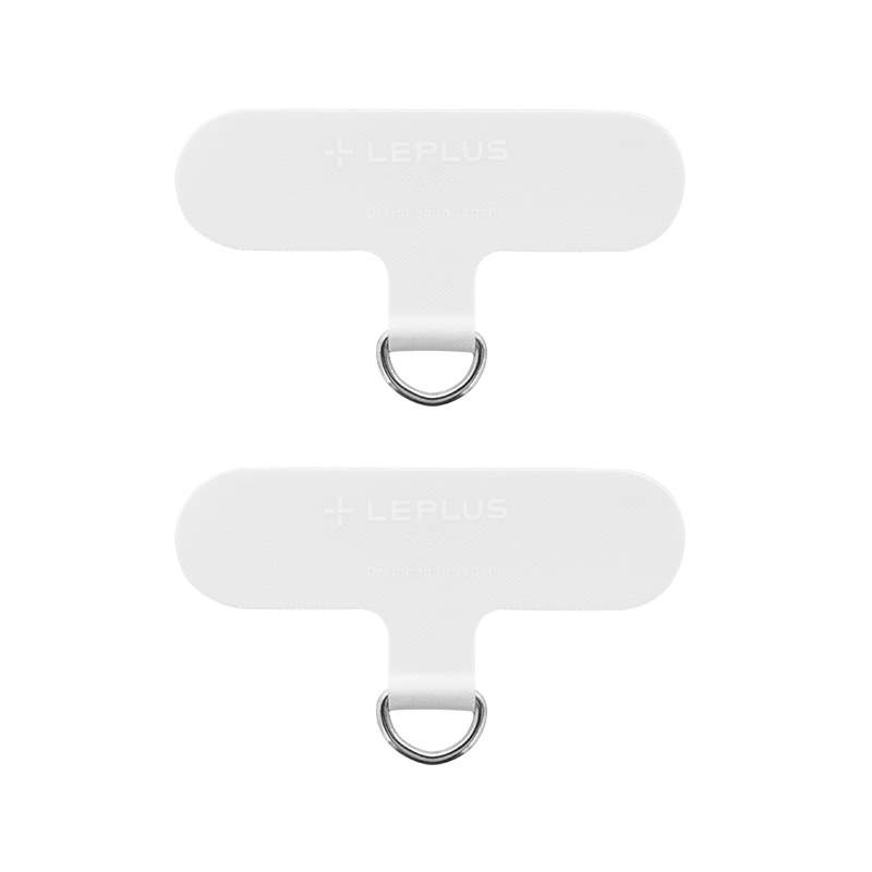 スマートフォン（汎用） 「STRAP SHEET」 挟み込みシート2枚セット ホワイト