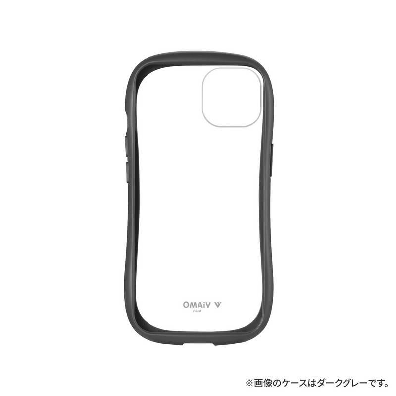 iPhone 14/13 耐傷・耐衝撃ハイブリッドケース 「ViAMO freely」 ダークグレー