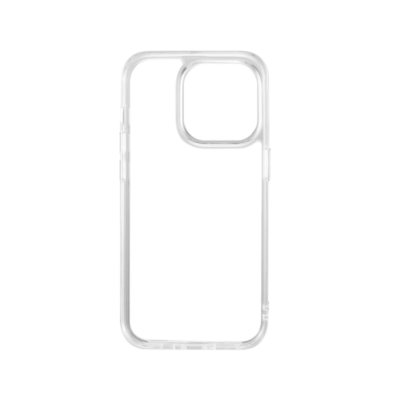 iPhone 14 Pro 耐傷・ガラスハイブリッドケース 「UTILO Glass」 クリア