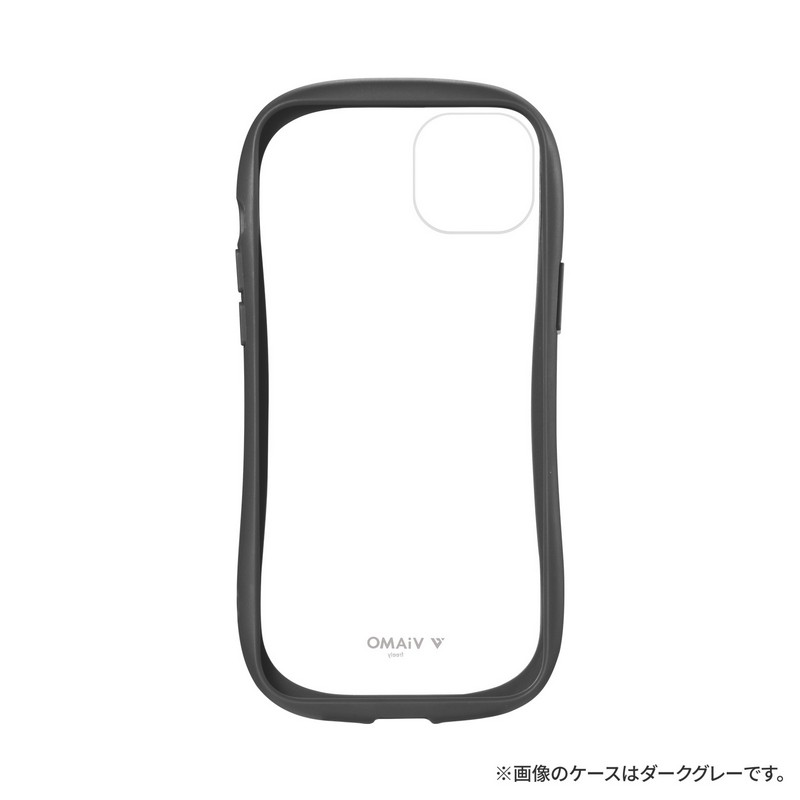 iPhone 14 Plus 耐傷・耐衝撃ハイブリッドケース 「ViAMO freely」 ダークグレー