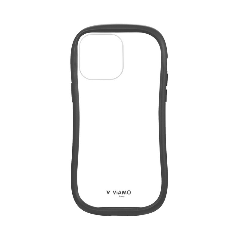 iPhone 14 Pro Max 耐傷・耐衝撃ハイブリッドケース 「ViAMO freely」 ダークグレー