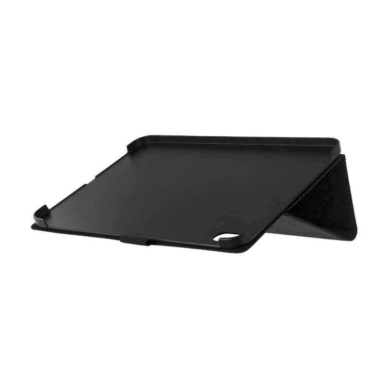 iPad 10.9inch (第10世代) 薄型PUレザーフラップケース「PRIME」 ブラック