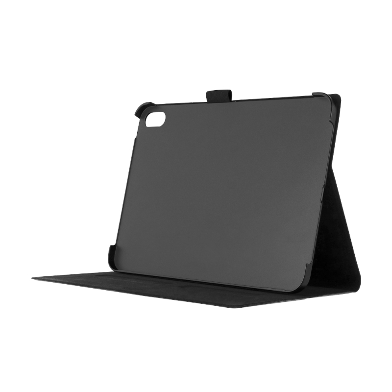 iPad 10.9inch (第10世代) 薄型PUレザーフラップケース「PRIME」 ブラック