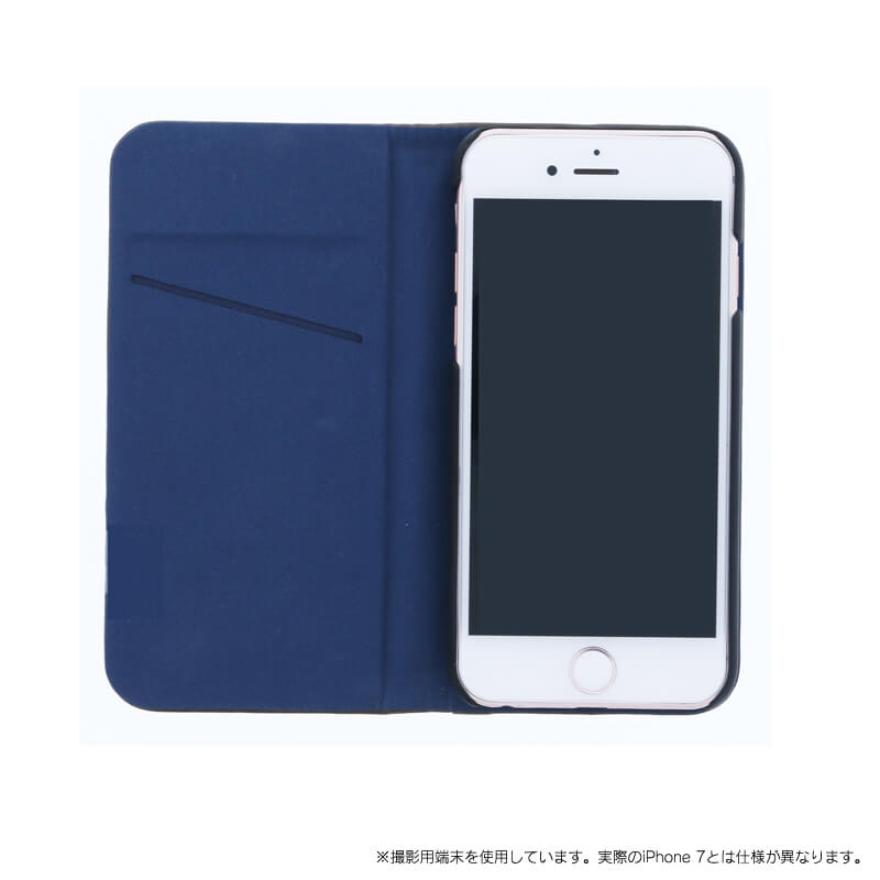 iPhone 7 【+U】Amari/マグネット式2WAYケース/モスグリーン