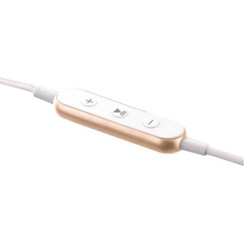 iPhone/iPad/iPod Lightningコネクタ対応イヤフォン(ボリューム/マイク付) 「極の音域」 ゴールド