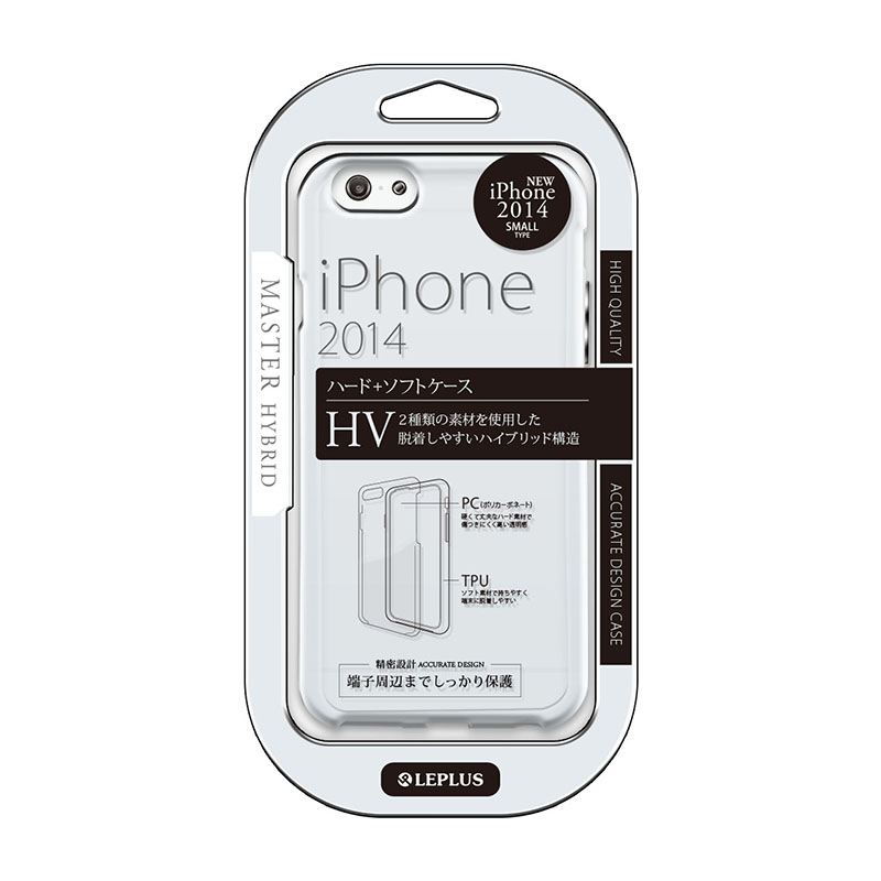 iPhone 6/6S [MASTER HV] ハイブリッドケース クリア