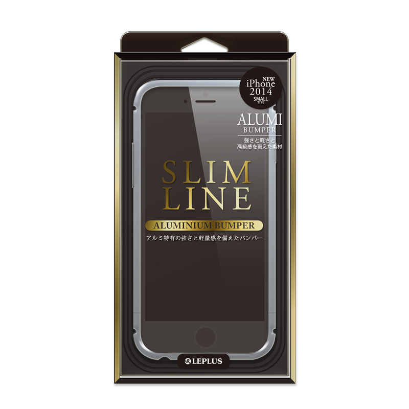 iPhone 6 [SLIM LINE] アルミニウムバンパー シルバー
